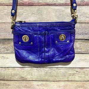 Marc By Marc Jacobs Purple Leather Crossbody